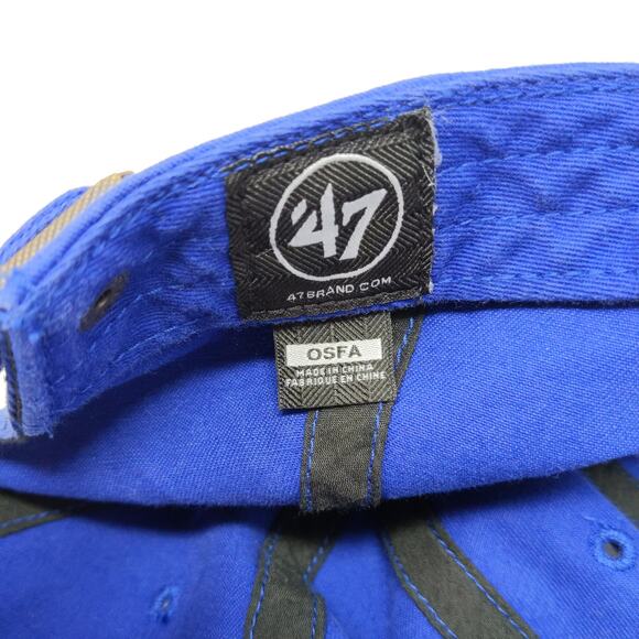 47 Brand MLB Kansas City Royals Slideback Hat Embroidered Logo OSFA Blue - Picture 12 of 14